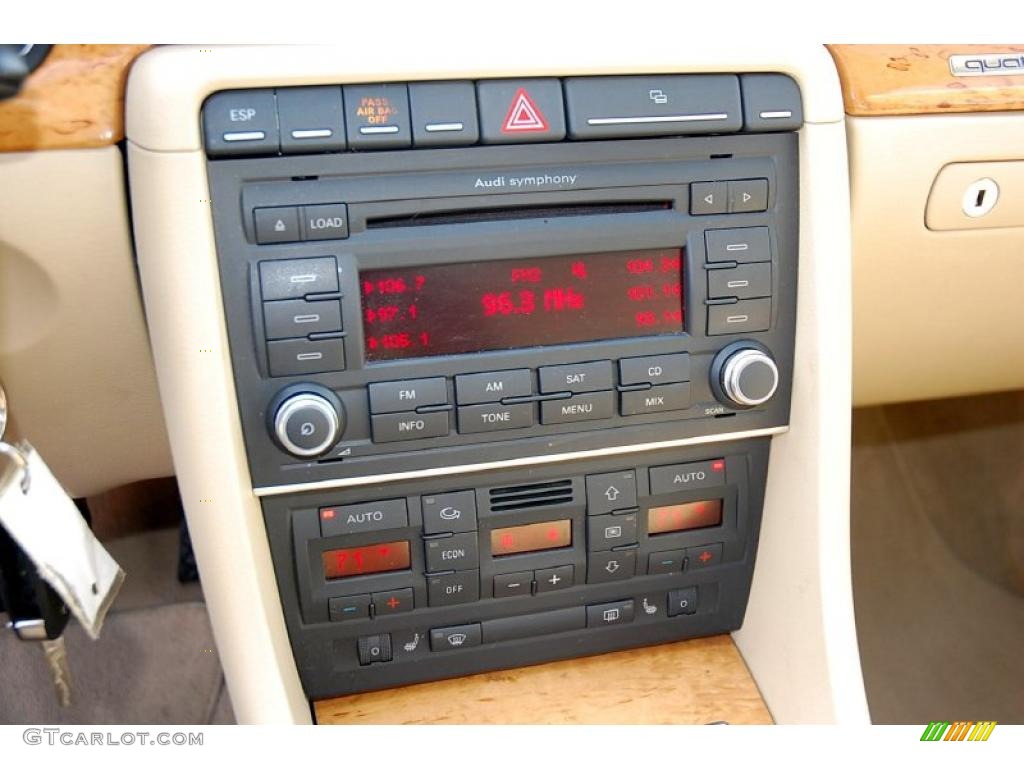 2008 Audi A4 2.0T Special Edition quattro Sedan Controls Photo #47160456