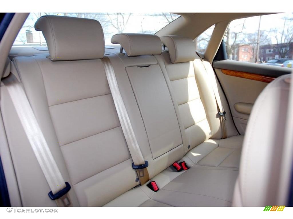 Beige Interior 2008 Audi A4 2.0T Special Edition quattro Sedan Photo #47160522