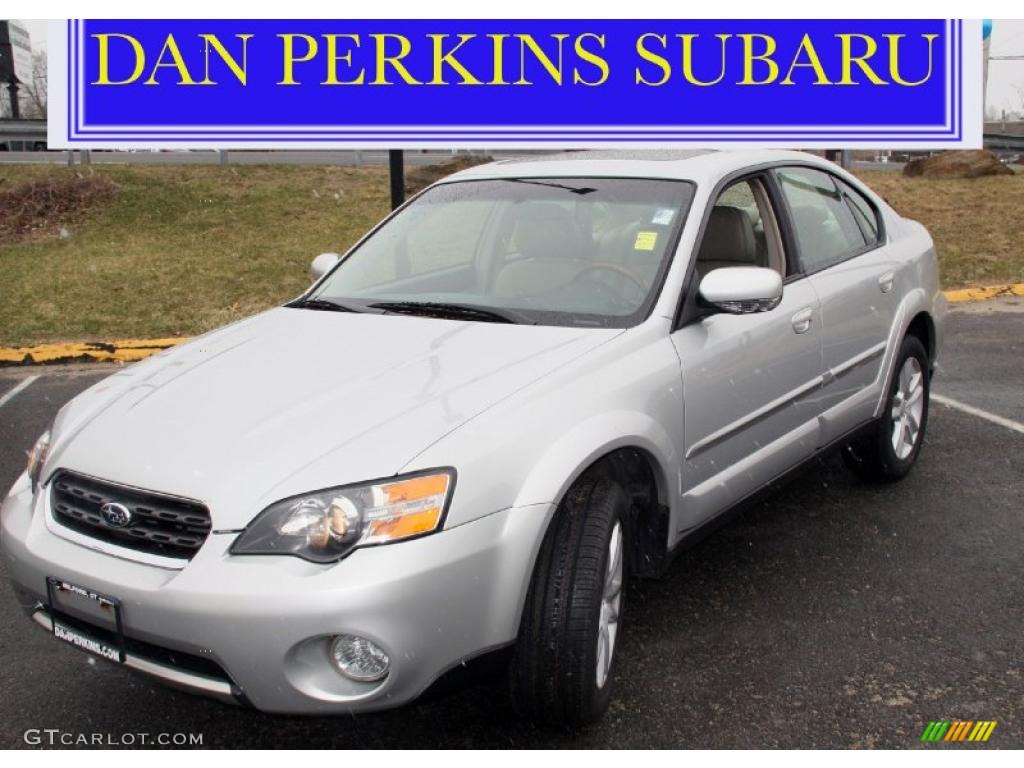 Brilliant Silver Metallic Subaru Outback