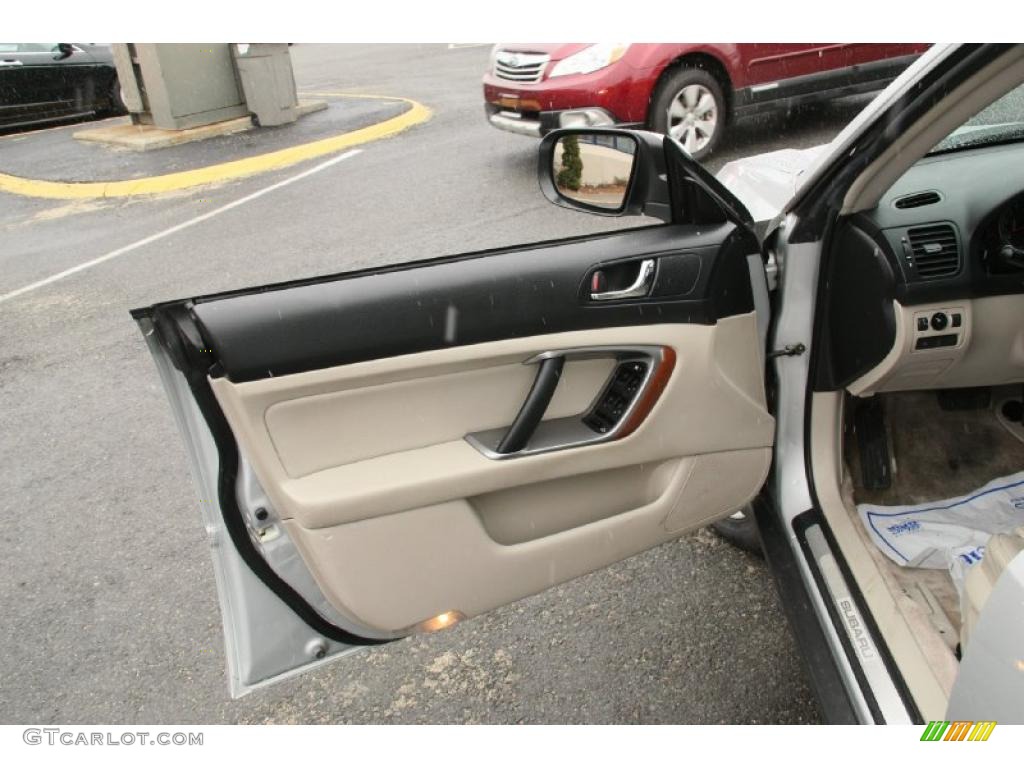 2005 Subaru Outback 3.0 R Sedan Taupe Door Panel Photo #47160900