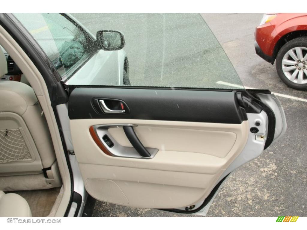 2005 Subaru Outback 3.0 R Sedan Taupe Door Panel Photo #47160915