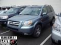 2007 Steel Blue Metallic Honda Pilot EX-L 4WD  photo #3