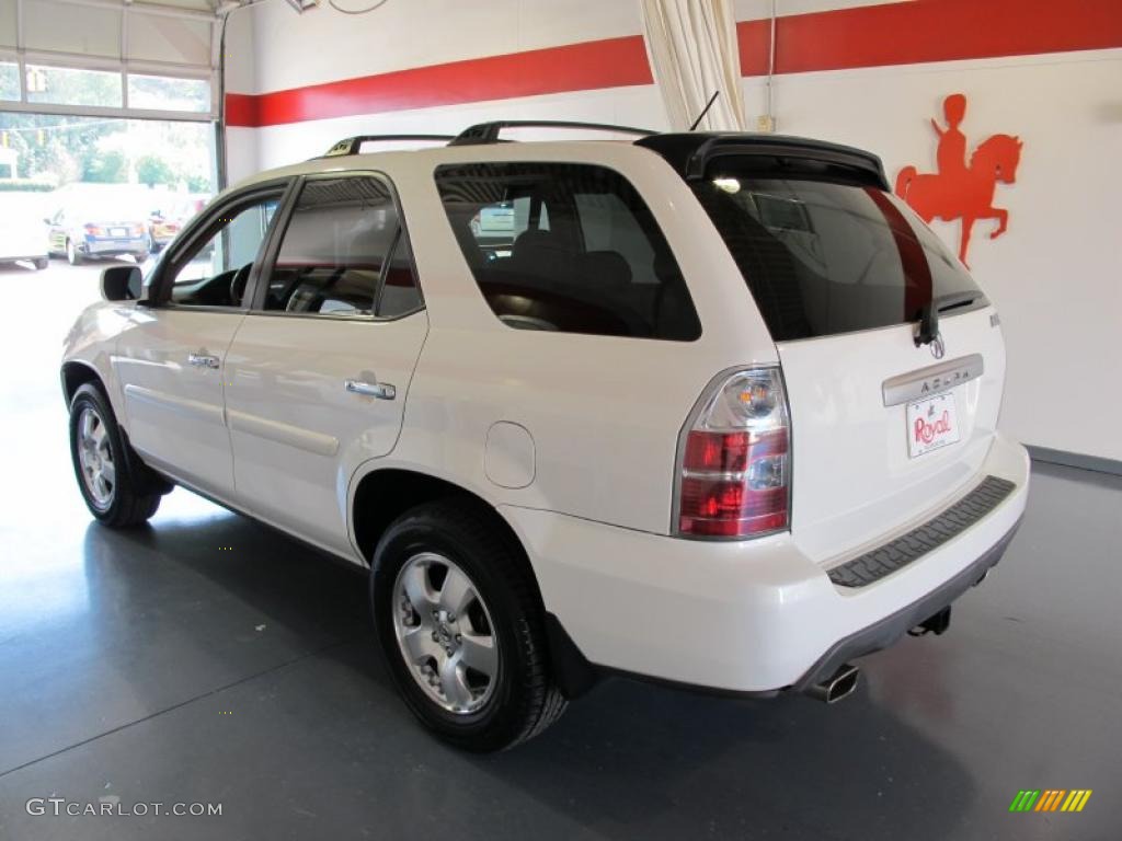 2004 MDX  - Taffeta White / Saddle photo #2