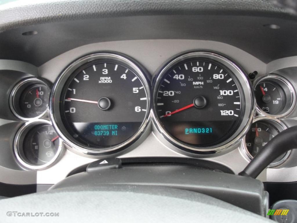 2007 Chevrolet Silverado 1500 LT Crew Cab Gauges Photo #47161806