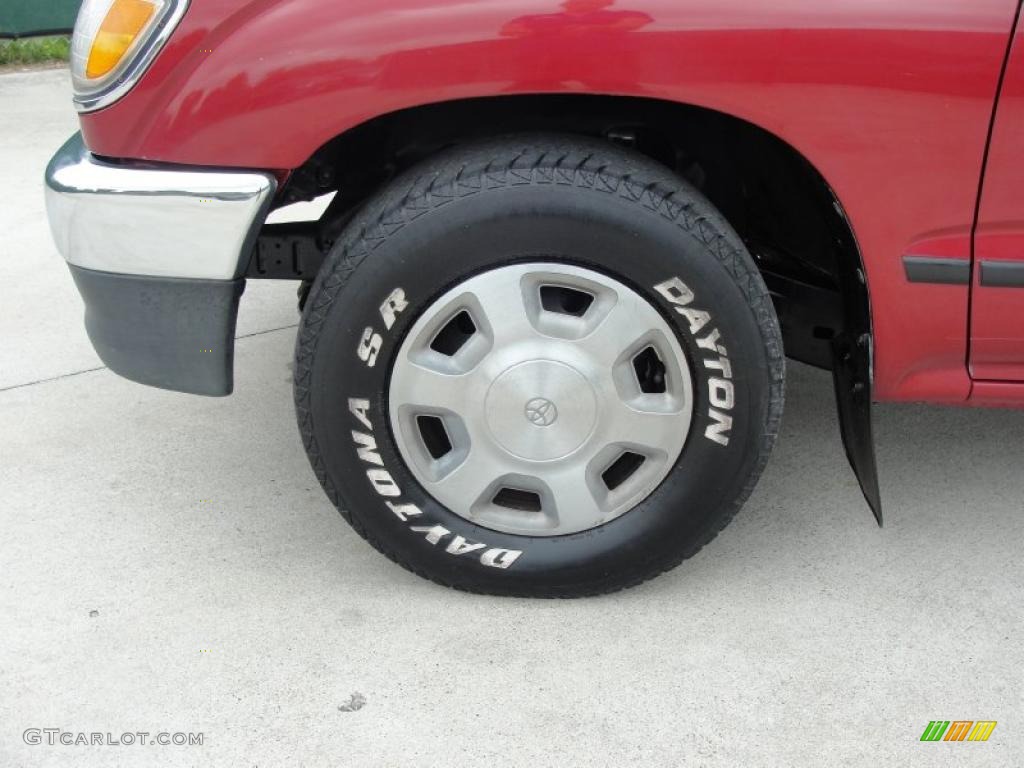 1996 Tacoma Extended Cab - Sunfire Red Pearl / Beige photo #12