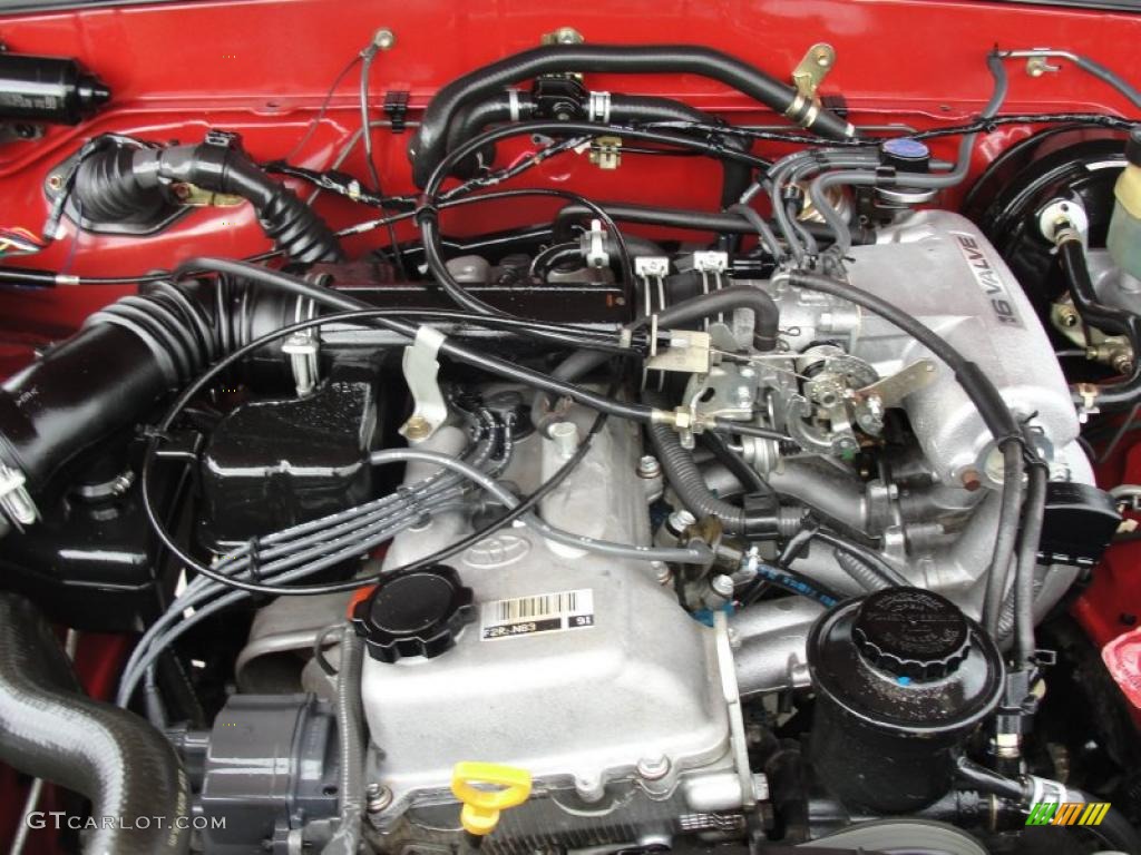 1996 Toyota Tacoma Extended Cab 2.4 Liter DOHC 16-Valve 4 Cylinder Engine Photo #47162043