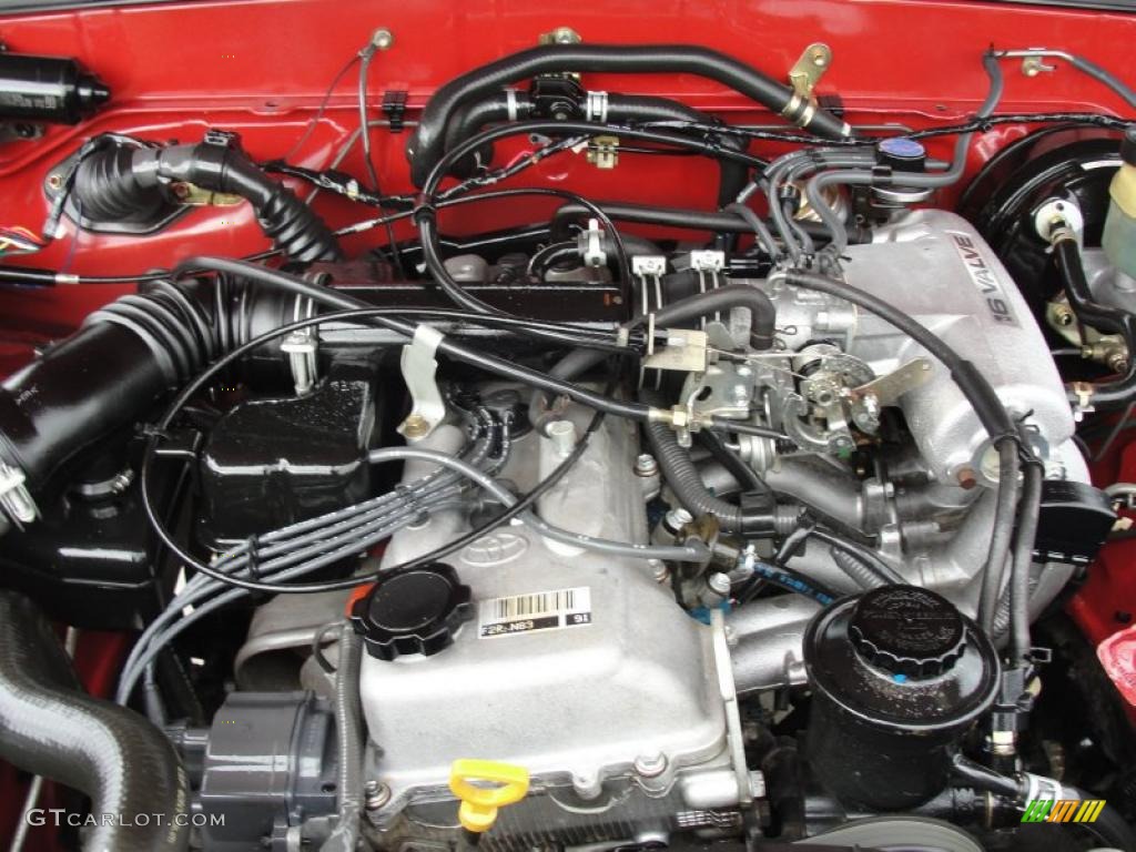 1996 Toyota Tacoma Extended Cab 2 4 Liter DOHC 16 Valve 4 Cylinder