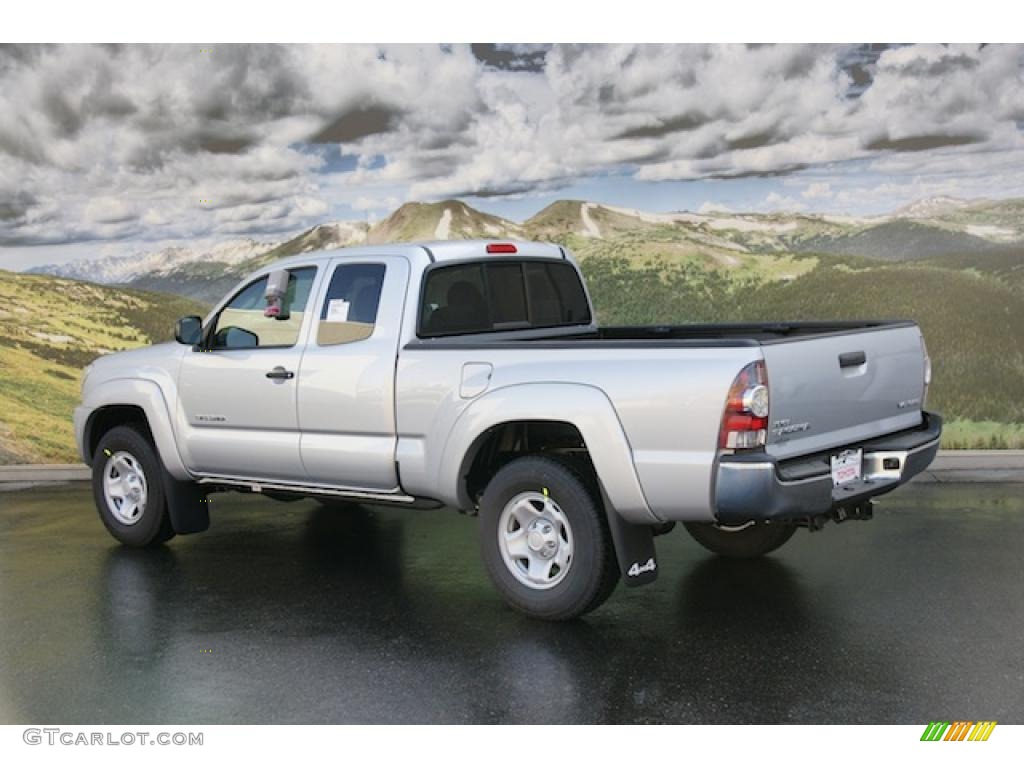 Silver Streak Mica 2011 Toyota Tacoma V6 SR5 Access Cab 4x4 Exterior Photo #47162880