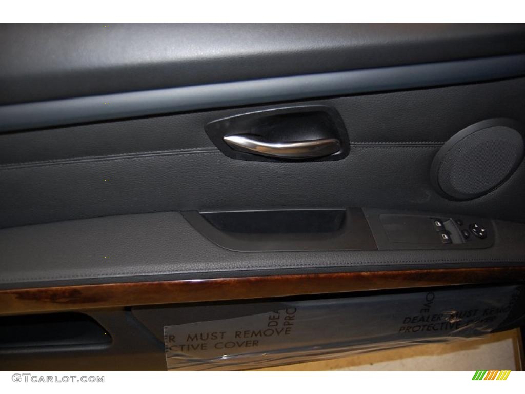 2008 3 Series 328i Coupe - Jet Black / Black photo #18