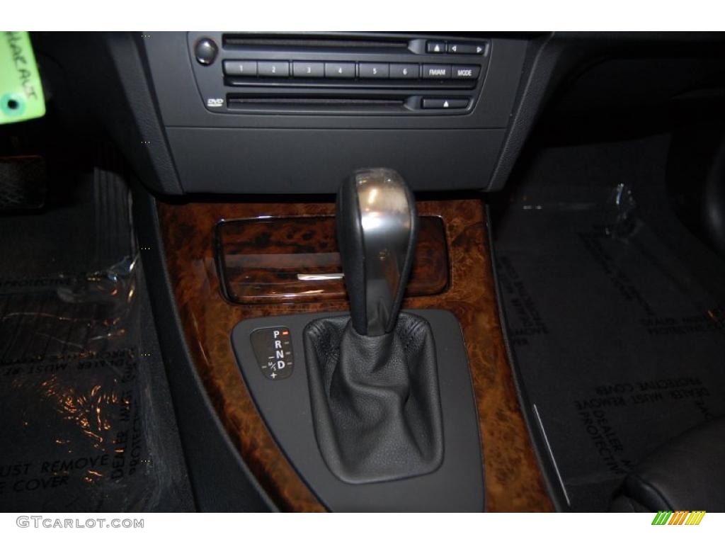 2008 3 Series 328i Coupe - Jet Black / Black photo #26