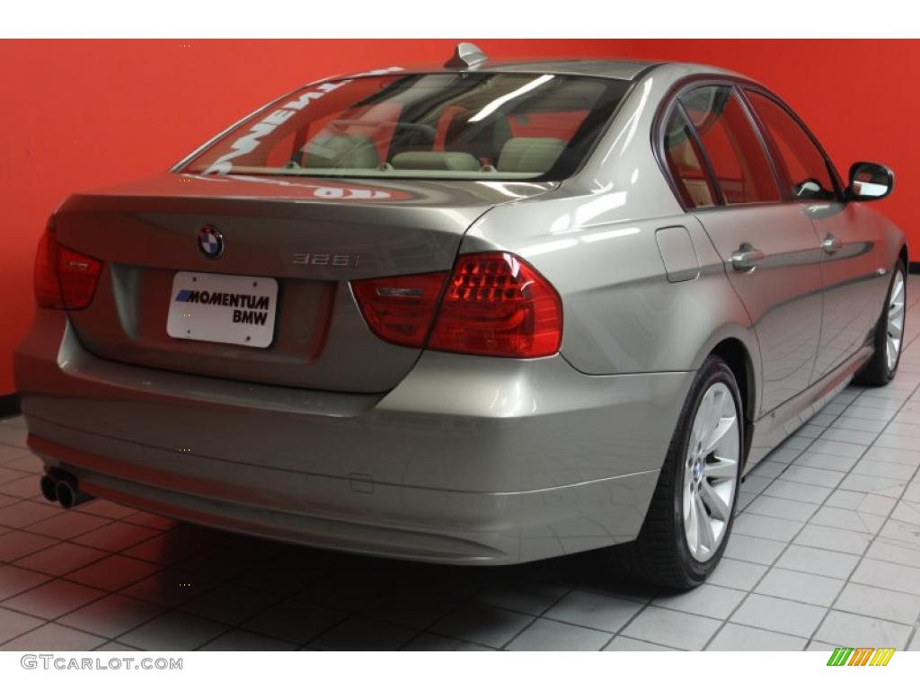 2009 3 Series 328i Sedan - Platinum Bronze Metallic / Beige photo #3