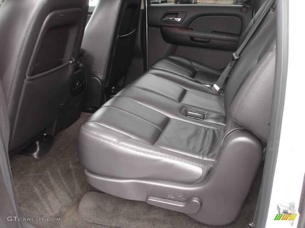 Ebony Interior 2008 Chevrolet Suburban 1500 LT Photo #47165616