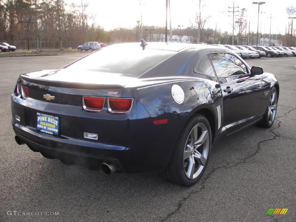 2010 Camaro SS/RS Coupe - Imperial Blue Metallic / Black photo #4
