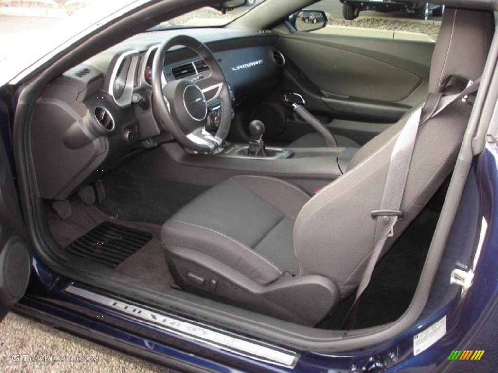 Black Interior 2010 Chevrolet Camaro SS/RS Coupe Photo #47166027