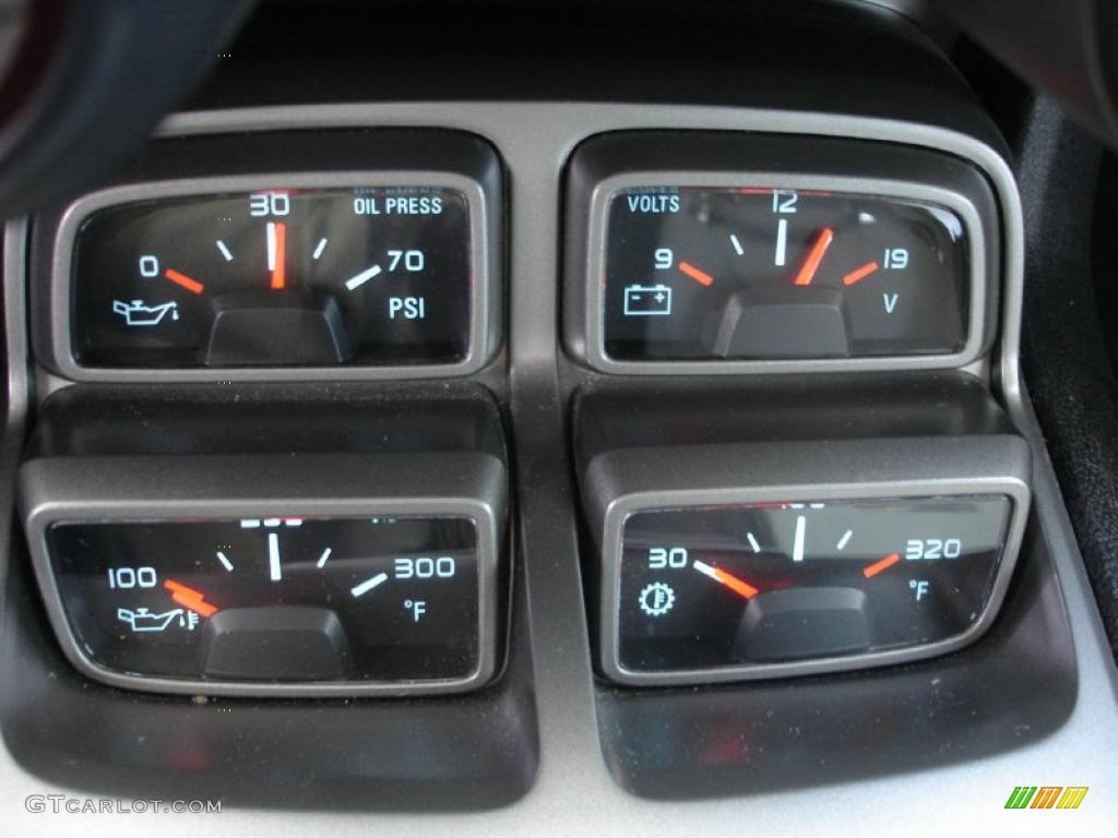 2010 Chevrolet Camaro SS/RS Coupe Gauges Photo #47166075