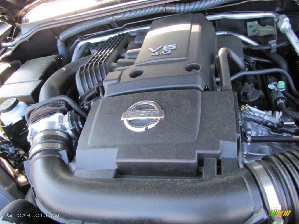 2011 Nissan Frontier Pro-4X Crew Cab 4x4 4.0 Liter DOHC 24-Valve CVTCS V6 Engine Photo #47166729