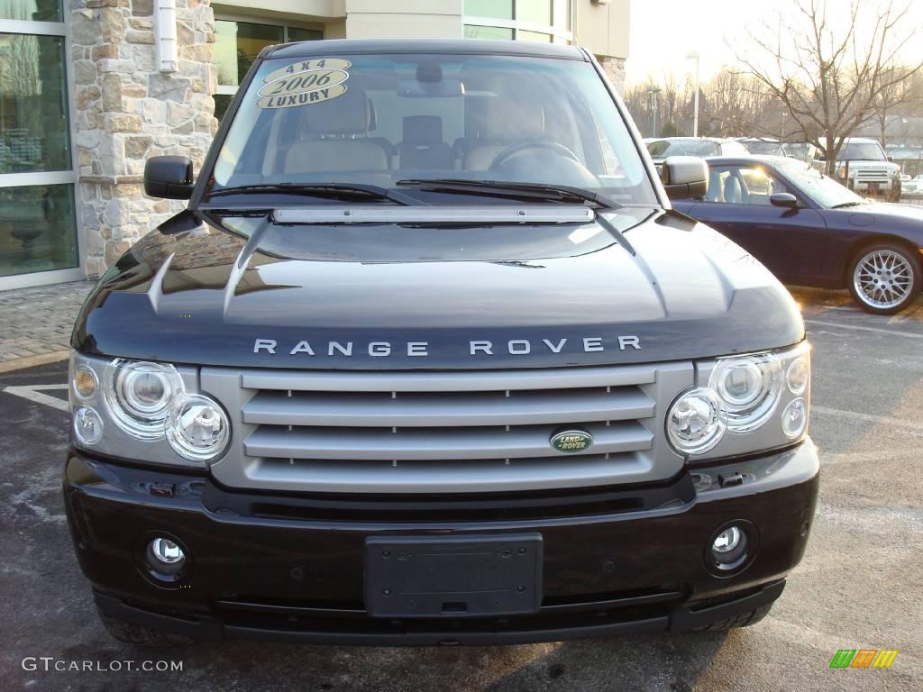 2006 Range Rover HSE - Java Black Pearl / Sand/Jet photo #3