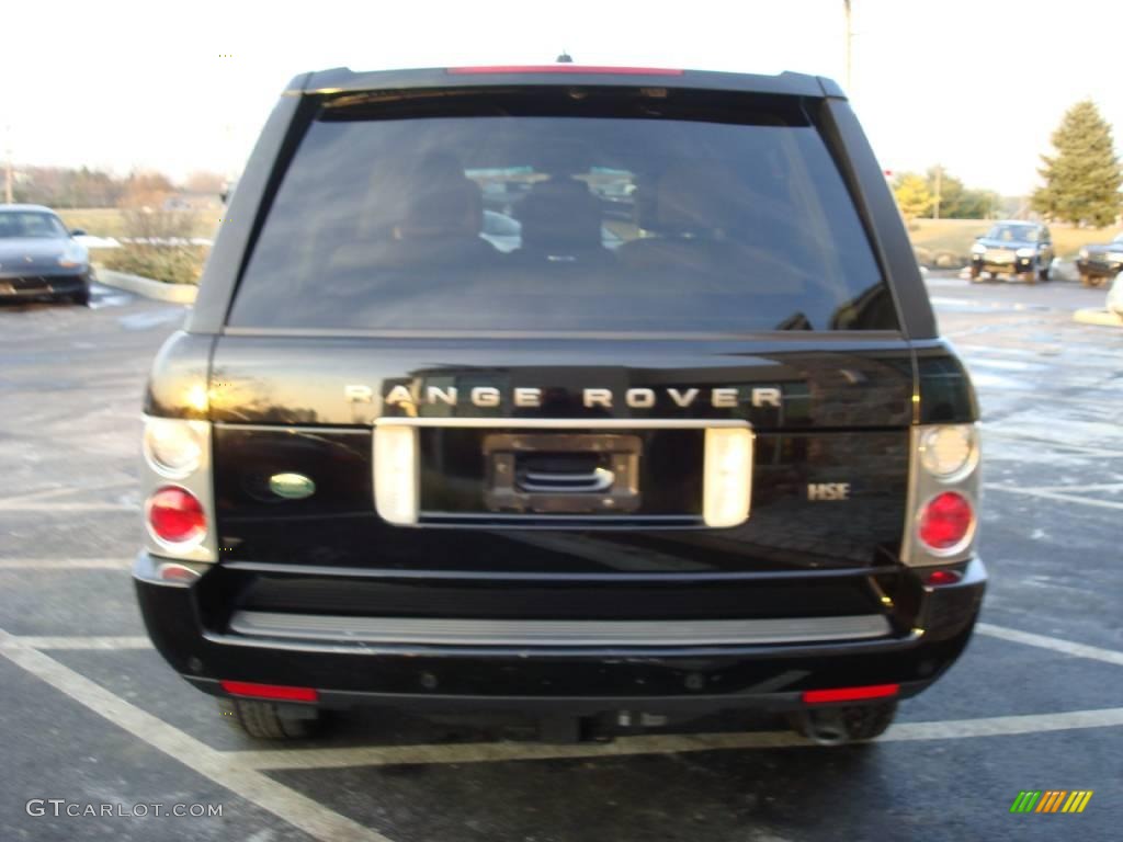 2006 Range Rover HSE - Java Black Pearl / Sand/Jet photo #7