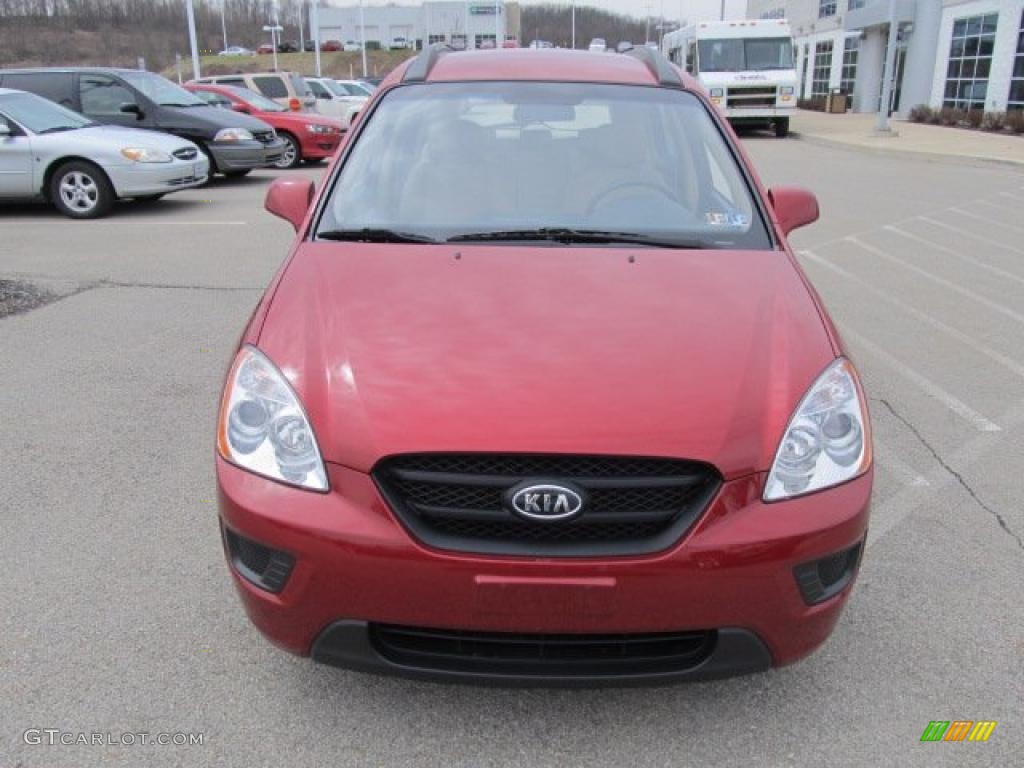 Volcanic Red 2008 Kia Rondo LX V6 Exterior Photo #47168040