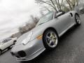 GT Silver Metallic 2005 Porsche 911 Turbo S Cabriolet