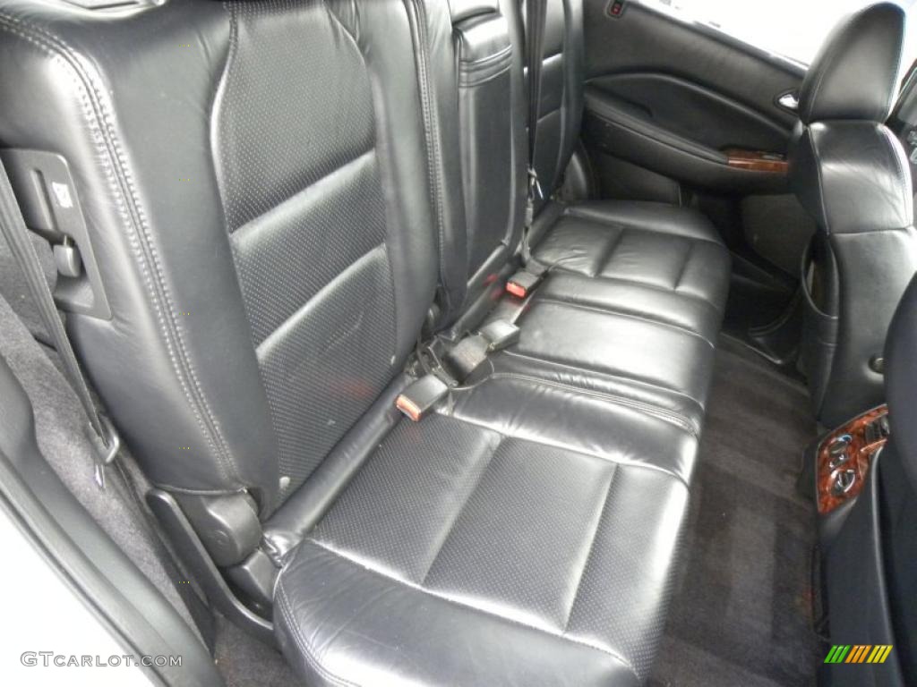 Ebony Interior 2002 Acura MDX Standard MDX Model Photo #47168706