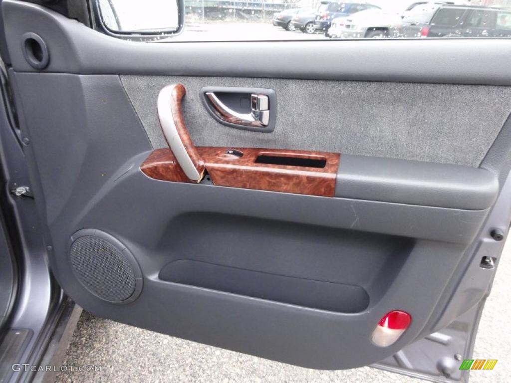 2003 Kia Sorento LX 4WD Gray Door Panel Photo #47169015