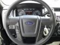 Steel Gray 2011 Ford F150 XLT SuperCrew Steering Wheel