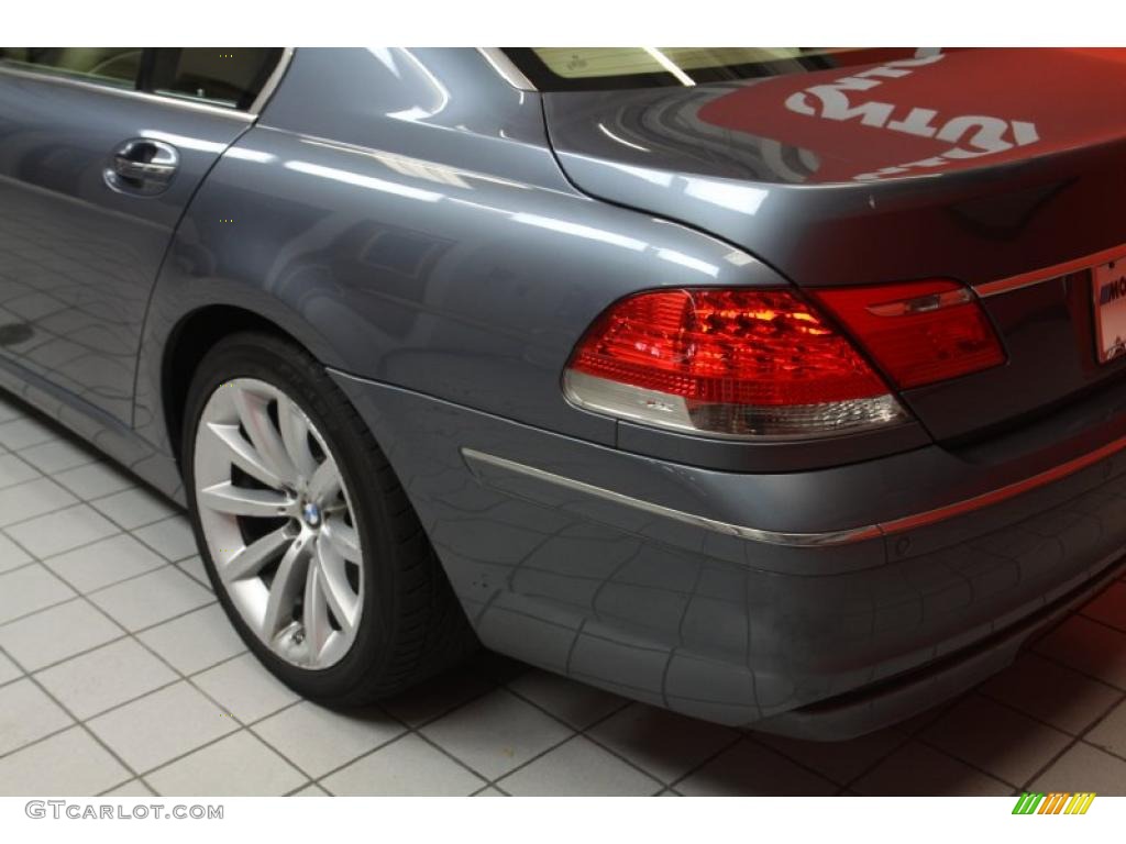 2008 7 Series 750Li Sedan - Titanium Grey Metallic / Beige photo #23
