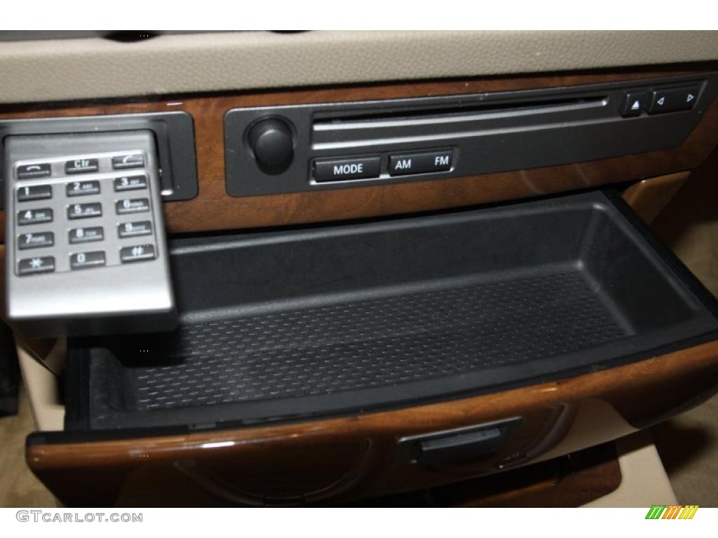 2008 7 Series 750Li Sedan - Titanium Grey Metallic / Beige photo #36