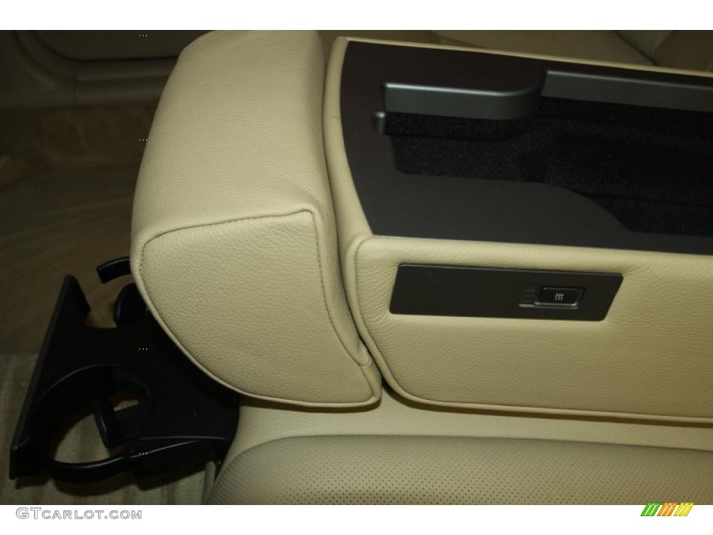 2008 7 Series 750Li Sedan - Titanium Grey Metallic / Beige photo #49