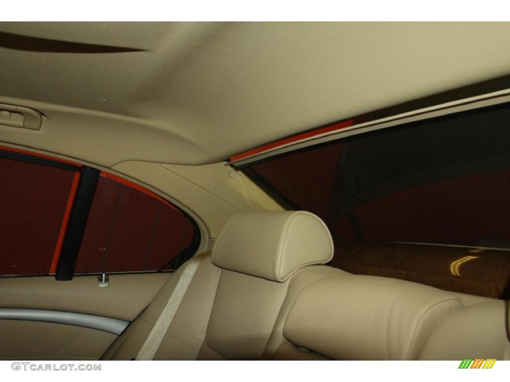 2008 7 Series 750Li Sedan - Titanium Grey Metallic / Beige photo #50
