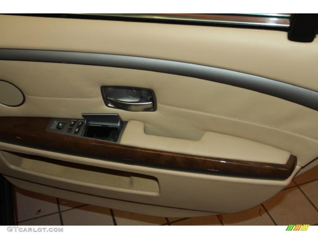 2008 7 Series 750Li Sedan - Titanium Grey Metallic / Beige photo #55