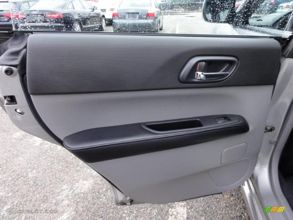 2006 Subaru Forester 2.5 XT Limited Anthracite Black Door Panel Photo #47170428
