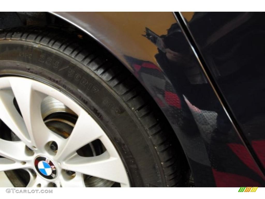 2009 5 Series 535xi Sedan - Monaco Blue Metallic / Black photo #32