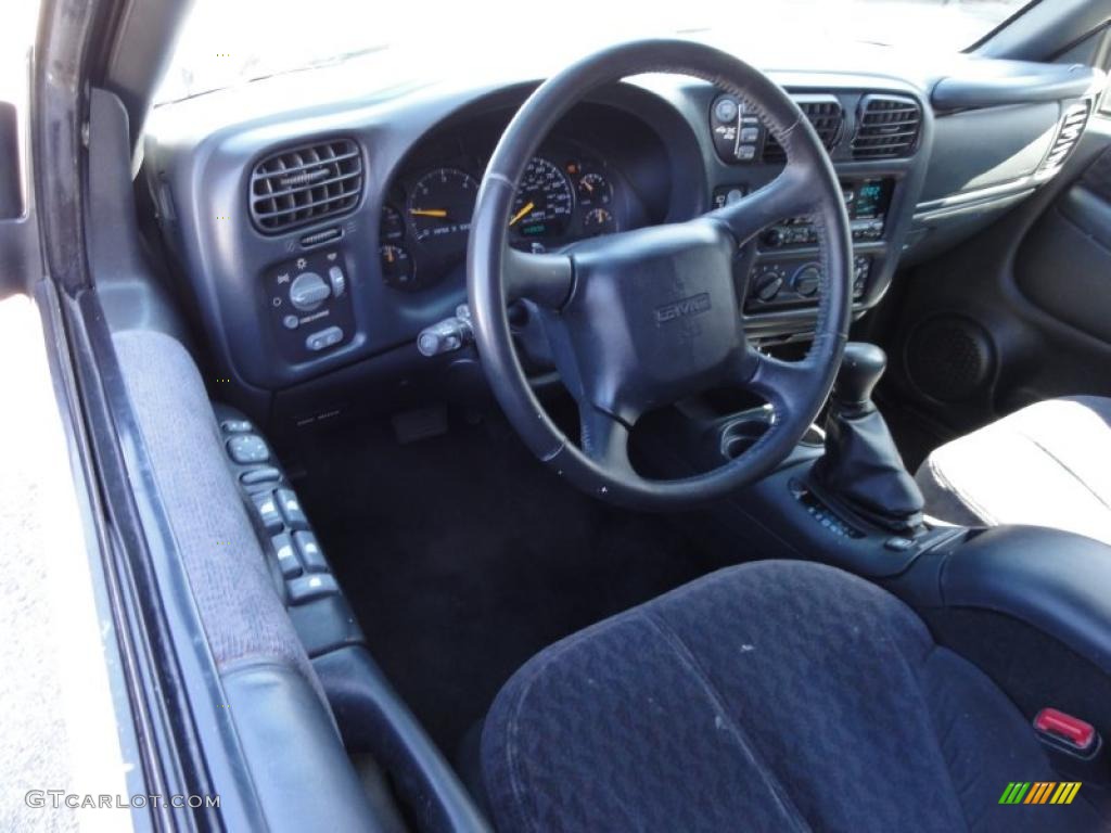 Graphite Interior 2000 GMC Jimmy SLE 4x4 Photo #47172147