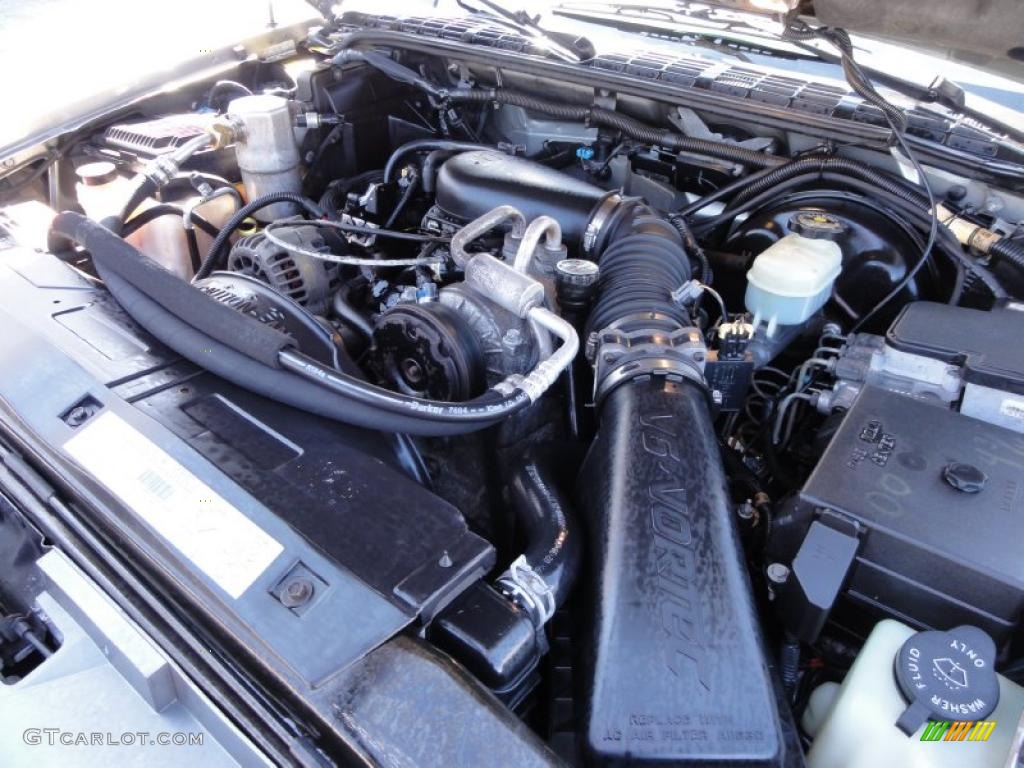 2000 GMC Jimmy SLE 4x4 4.3 Liter OHV 12-Valve V6 Engine Photo #47172336