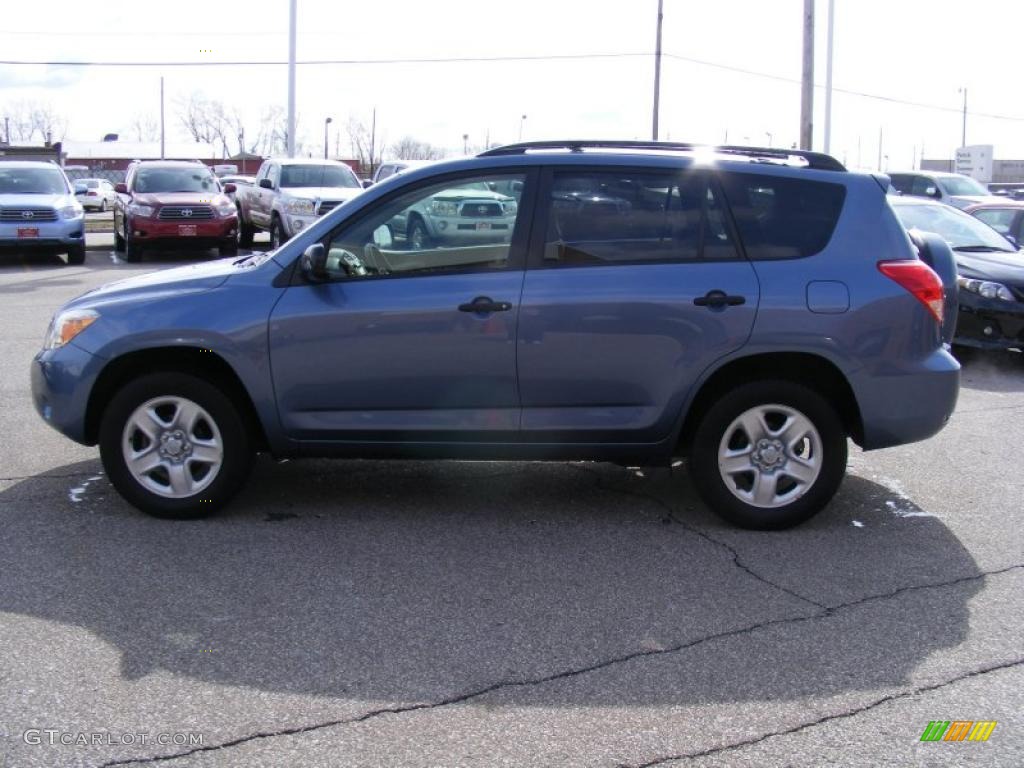 2008 RAV4 4WD - Pacific Blue Metallic / Taupe photo #6