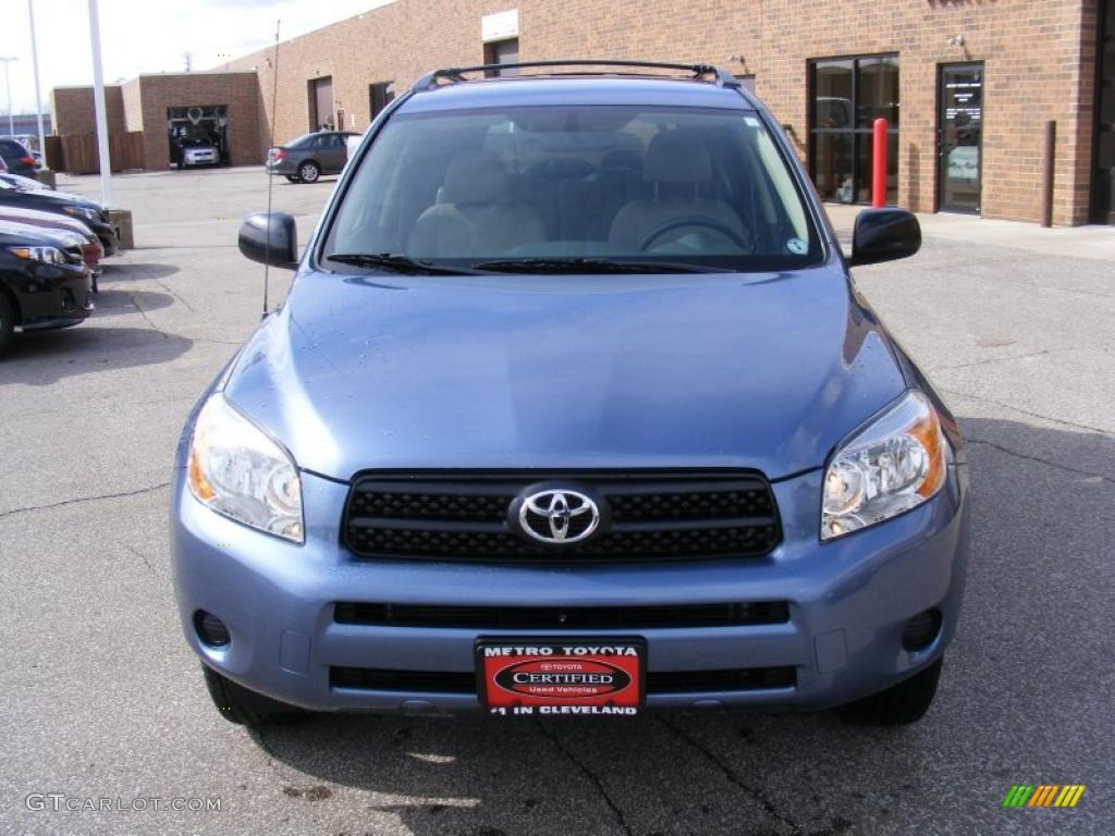 2008 RAV4 4WD - Pacific Blue Metallic / Taupe photo #8