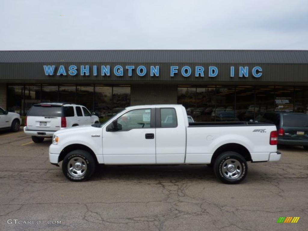 2008 Oxford White Ford F150 Stx Supercab 4x4 #47157525 Photo #17 