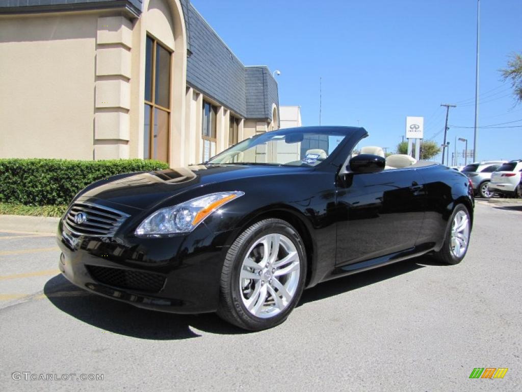 Black Obsidian 2009 Infiniti G 37 Convertible Exterior Photo #47176155
