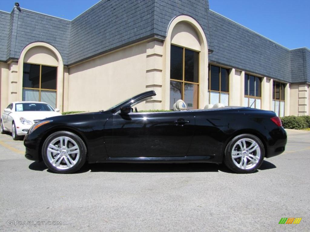 Black Obsidian 2009 Infiniti G 37 Convertible Exterior Photo #47176167