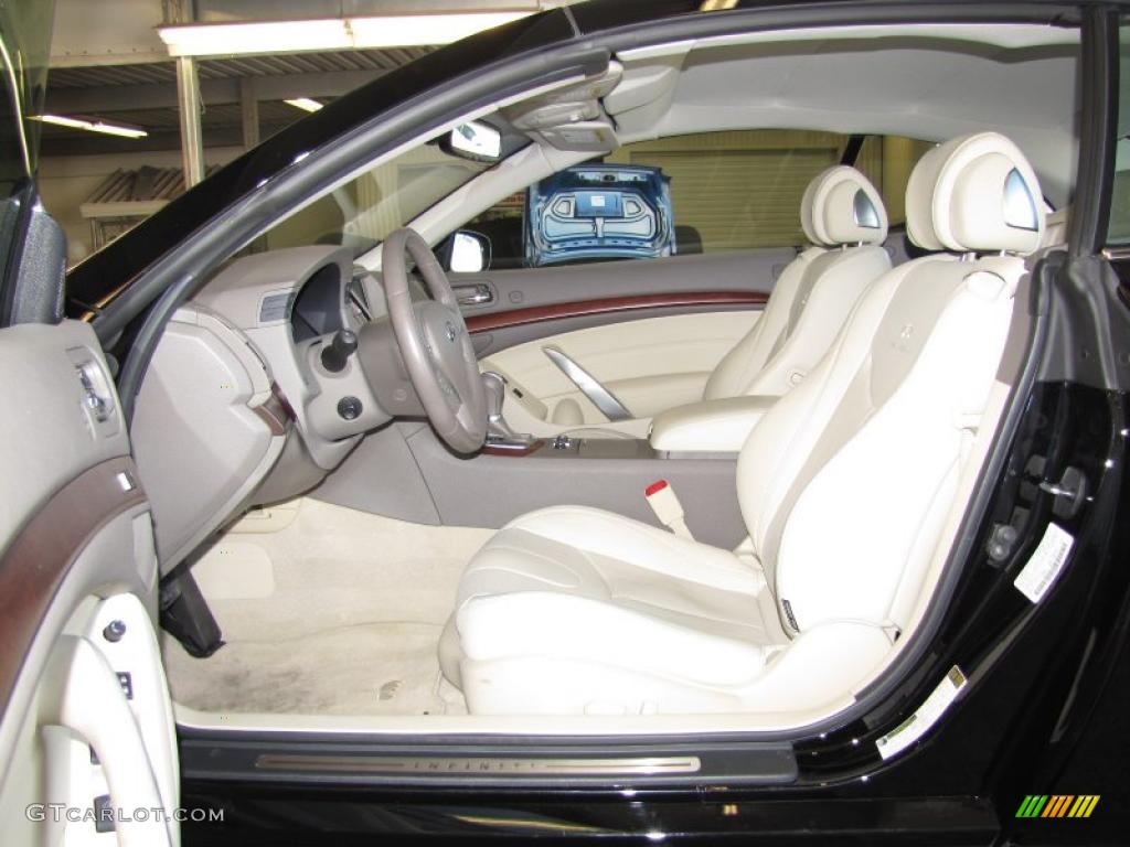 Wheat Interior 2009 Infiniti G 37 Convertible Photo #47176206