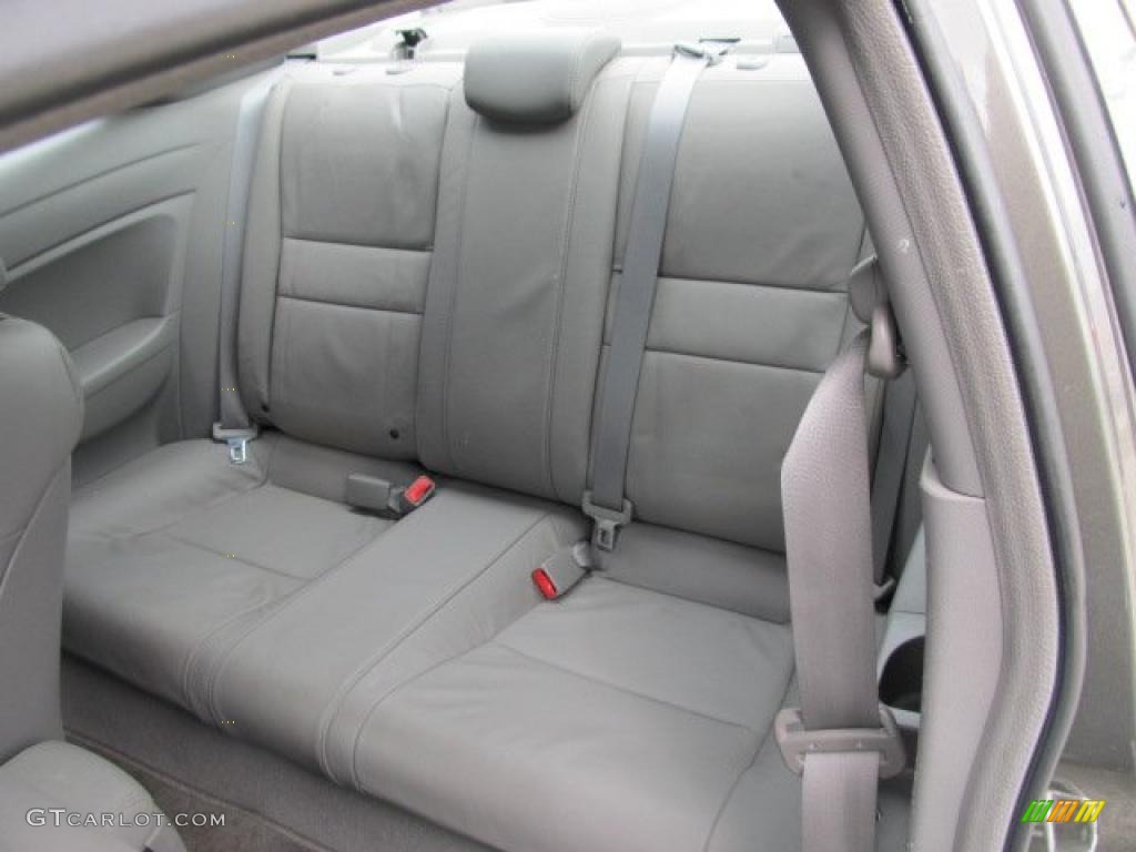 Gray Interior 2008 Honda Civic EX-L Coupe Photo #47176527