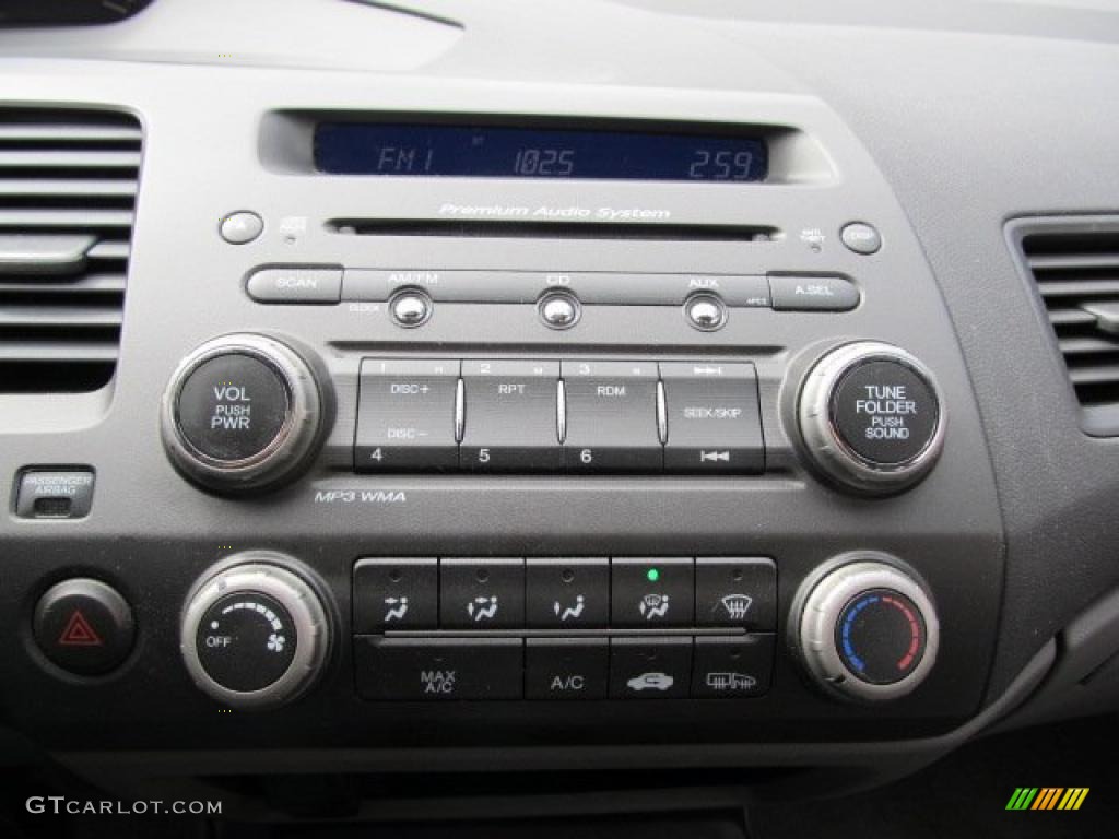 2008 Honda Civic EX-L Coupe Controls Photo #47176557