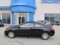 Nighthawk Black Pearl - Civic LX Coupe Photo No. 4