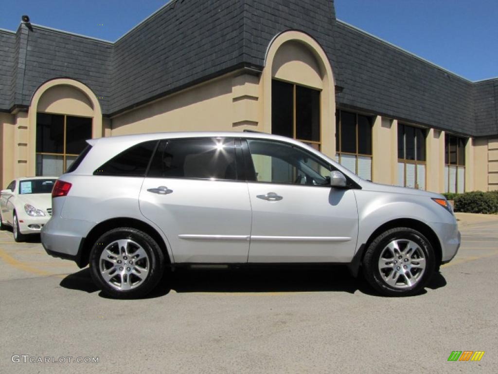 2007 MDX Sport - Billet Silver Metallic / Ebony photo #7