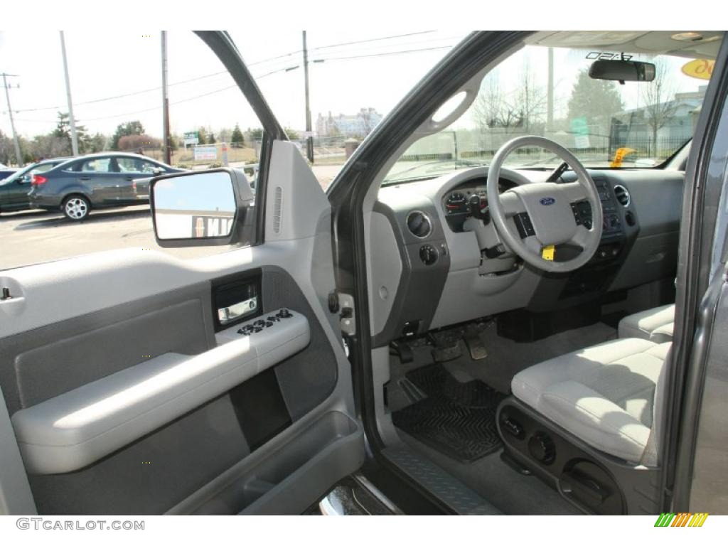 2006 F150 XLT SuperCab 4x4 - Dark Stone Metallic / Medium/Dark Flint photo #13