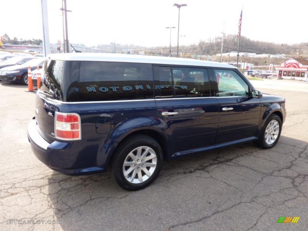 2011 Flex SEL AWD - Kona Blue Metallic / Charcoal Black photo #4