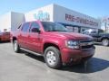 2007 Sport Red Metallic Chevrolet Avalanche LT  photo #1