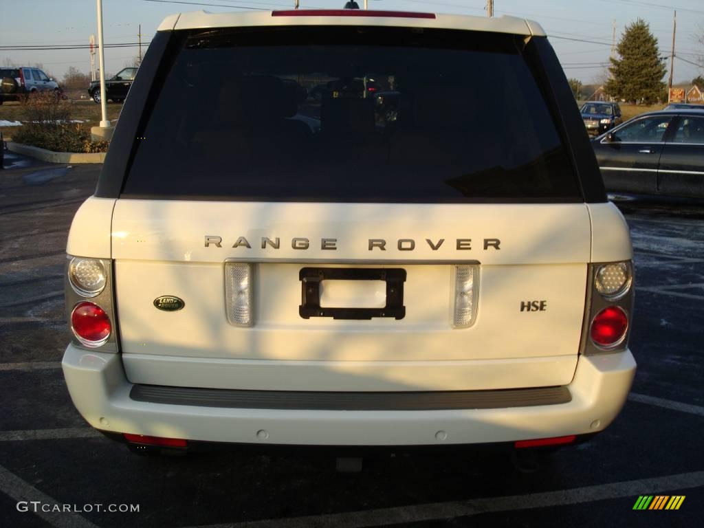 2006 Range Rover HSE - Chawton White / Sand/Jet photo #8